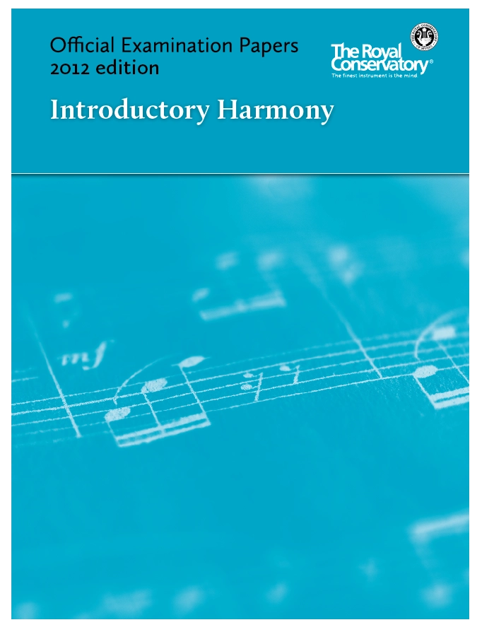 RCM Official Examination Papers: Introductory Harmony - 2012 Edition