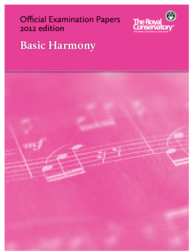 RCM Official Examination Papers: Basic Harmony - 2012 Edition