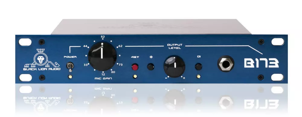 B173 Single Channel 1073 Style Microphone Preamp