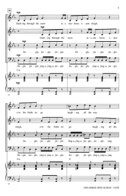 A One-Horse Open Sleigh (In a Jingly Minor Way) - Gilpin - Choral Octavo - SATB Accompanied