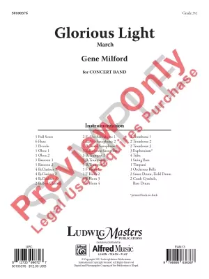 Glorious Light - Milford - Concert Band - Gr. 3.5