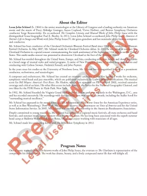 Overture: The Charlatan - Sousa/Schissel - Concert Band - Gr. 4