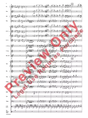 Songs from Down Under - Bobrowitz - Concert Band - Gr. 3.5