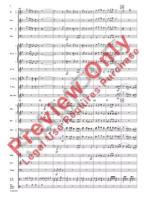 Songs from Down Under - Bobrowitz - Concert Band - Gr. 3.5