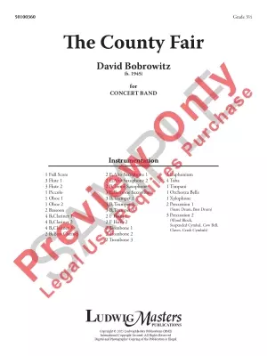 The County Fair - Bobrowitz - Concert Band - Gr. 3.5