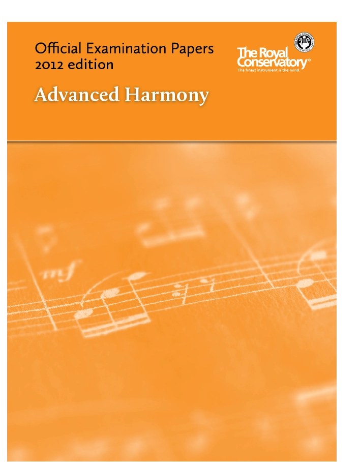 RCM Official Examination Papers: Advanced Harmony - 2012 Edition