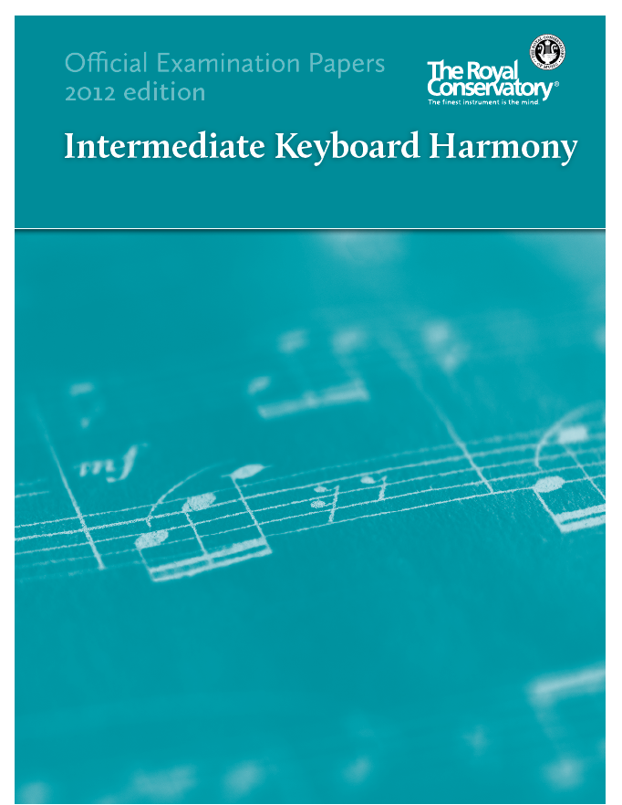 RCM Official Examination Papers: Intermediate Keyboard Harmony - 2012 Edition