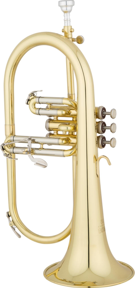 EFG412 Flugelhorn with 3rd Valve Trigger - Lacquer