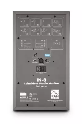 IN-8 v2 Powered Studio Monitor - Grey (Single)