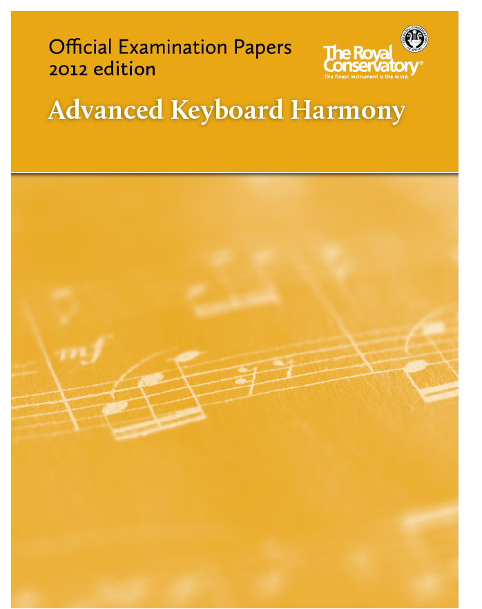 RCM Official Examination Papers: Advanced Keyboard Harmony - 2012 Edition