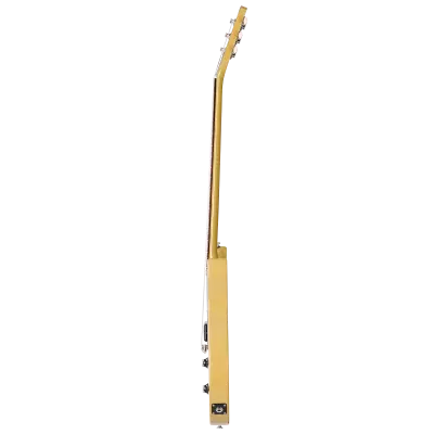 Les Paul Junior Double Cut Electric Guitar with Hardshell Case - TV Yellow