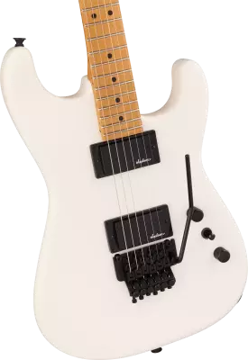 Pro Origins 1985 San Dimas SD1 HH FR, Maple Fingerboard - Snow White