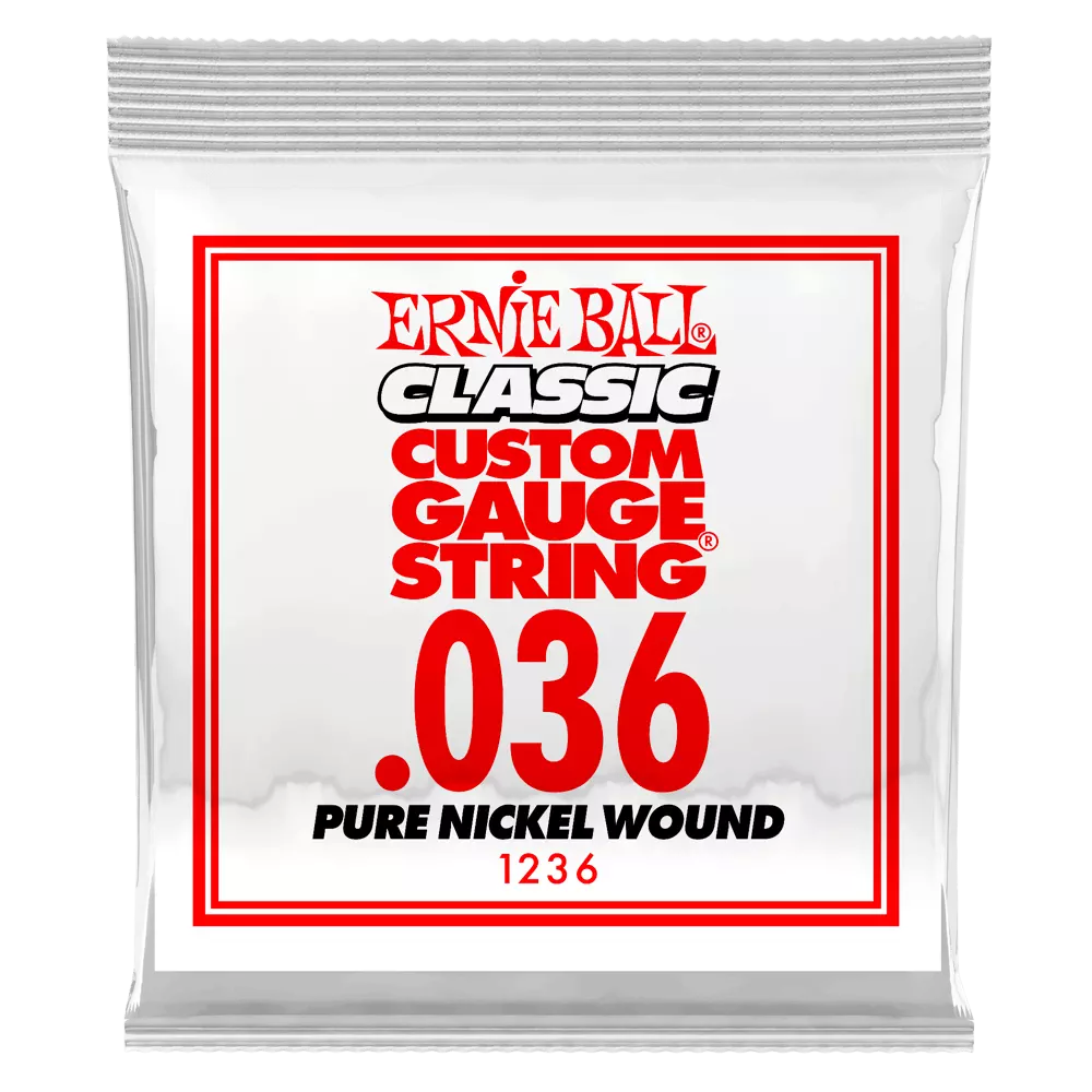 Classic Pure Nickel Wound Electric Guitar String - .036 (Single)