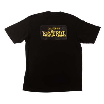 Ernie Ball - CA License Plate T-Shirt