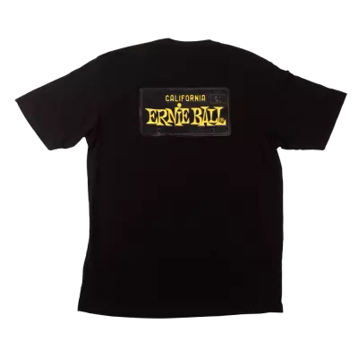 Ernie Ball - CA License Plate T-Shirt - XL