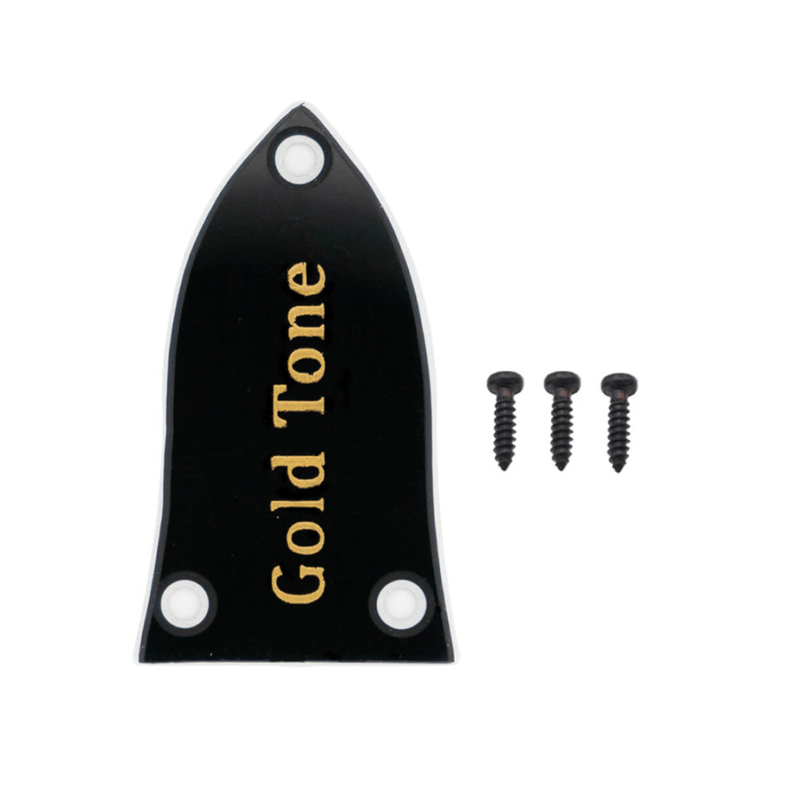 Triangle Truss Rod Cover with Black Screws