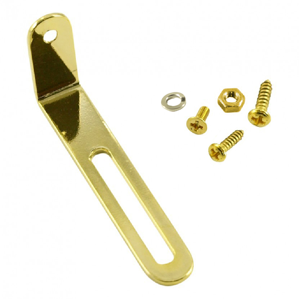 Vintage Les Paul Style Pickguard Bracket - Gold