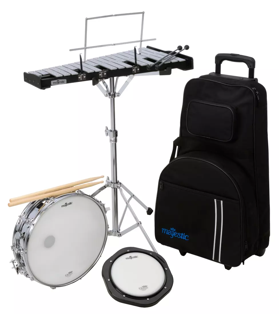 Student Snare Drum, Practice Pad, and Bell Kit
