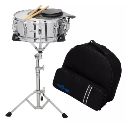 Majestic Percussion - Student Snare Drum and Practice Pad Kit