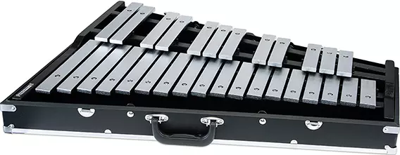 30 Key, 2.5 Octave, Steel Bar Concert Bells