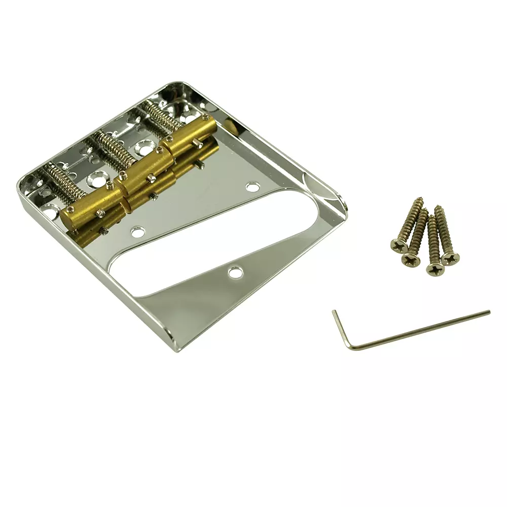 Replacement Vintage Bridge for Fender Telecaster - Chrome