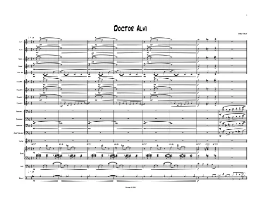 Doctor Alvi - Crowe - Jazz Ensemble - Gr. 3