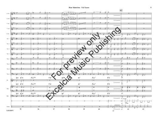 Blue Valentine - Roth - Jazz Ensemble - Gr. 1.5