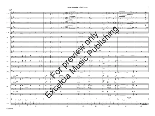 Blue Valentine - Roth - Jazz Ensemble - Gr. 1.5