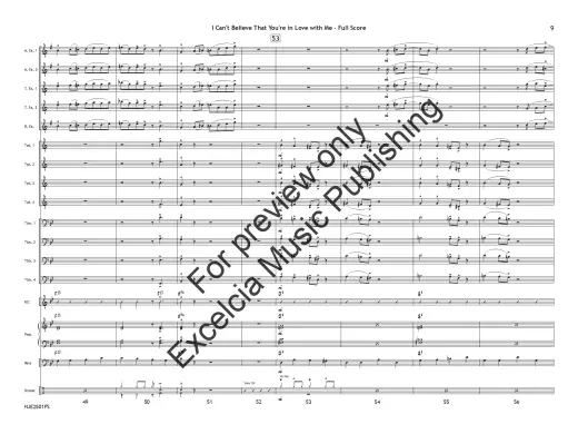 I Can\'t Believe that You\'re in Love with Me - McHugh/Gaskill/Blair - Jazz Ensemble - Gr. 2