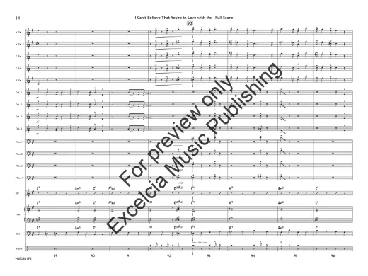 I Can\'t Believe that You\'re in Love with Me - McHugh/Gaskill/Blair - Jazz Ensemble - Gr. 2