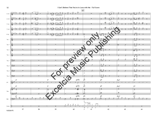 I Can\'t Believe that You\'re in Love with Me - McHugh/Gaskill/Blair - Jazz Ensemble - Gr. 2