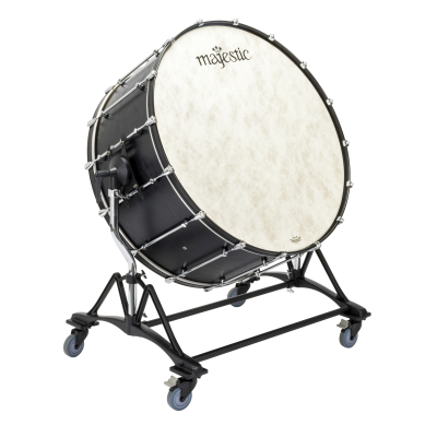 Majestic Percussion - 36x22 Concert Black Series Bass Drum w/ Concert Frame