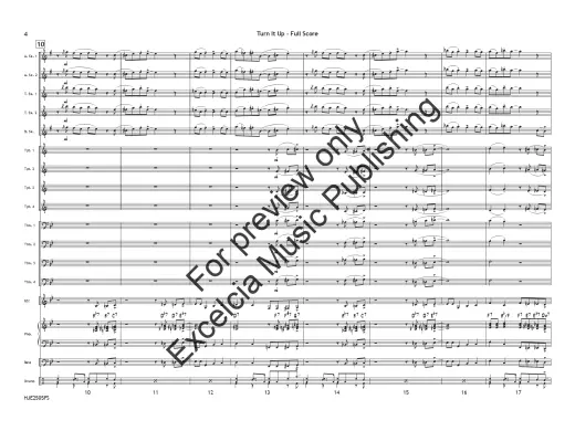 Turn It Up - Parsons - Jazz Ensemble - Gr. 2