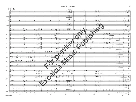 Turn It Up - Parsons - Jazz Ensemble - Gr. 2