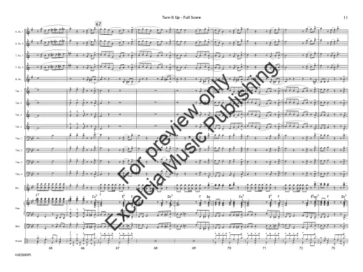 Turn It Up - Parsons - Jazz Ensemble - Gr. 2