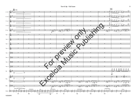Turn It Up - Parsons - Jazz Ensemble - Gr. 2