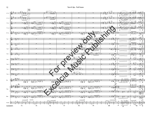 Turn It Up - Parsons - Jazz Ensemble - Gr. 2