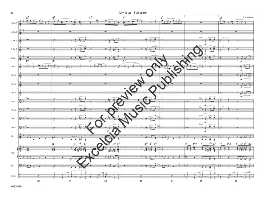 Turn It Up - Parsons - Jazz Ensemble - Gr. 2
