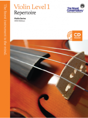RCM Violin Level 1 Repertoire - Violin Series 2013 Edition - Book/CD