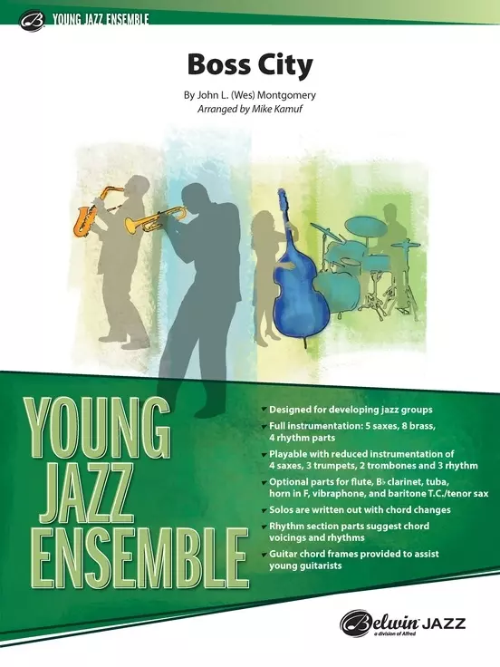 Boss City - Montgomery/Kamuf - Jazz Ensemble - Gr. 2.5