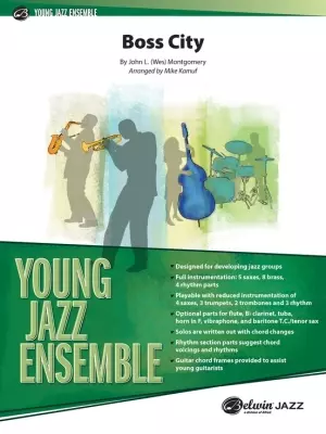 Belwin - Boss City - Montgomery/Kamuf - Jazz Ensemble - Gr. 2.5