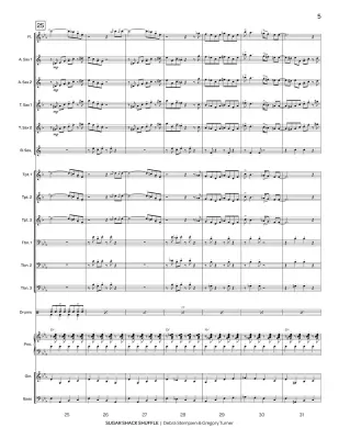 Sugar Shack Shuffle - Stempien/Turner - Jazz Ensemble - Gr. 3