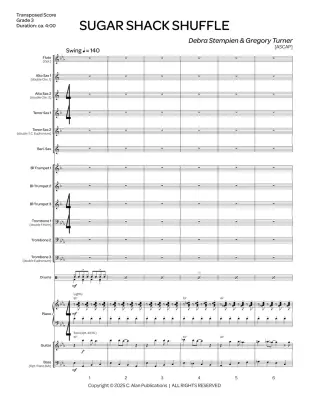 Sugar Shack Shuffle - Stempien/Turner - Jazz Ensemble - Gr. 3