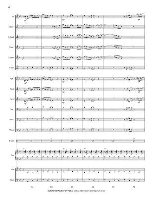 Sugar Shack Shuffle - Stempien/Turner - Jazz Ensemble - Gr. 3