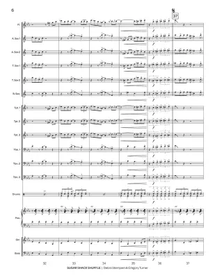 Sugar Shack Shuffle - Stempien/Turner - Jazz Ensemble - Gr. 3