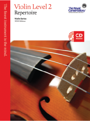 RCM Violin Level 2 Repertoire - Violin Series 2013 Edition - Book/CD