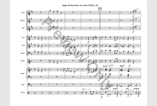Angels, We Have Heard, Can Salsa -  Sherburne - Jazz Ensemble - Gr. 4