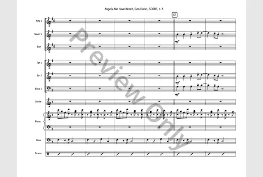 Angels, We Have Heard, Can Salsa -  Sherburne - Jazz Ensemble - Gr. 4