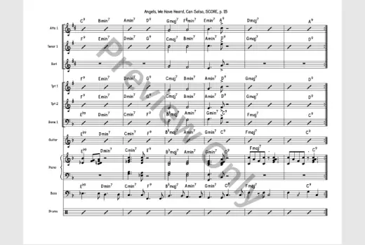 Angels, We Have Heard, Can Salsa -  Sherburne - Jazz Ensemble - Gr. 4