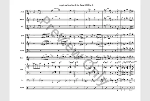 Angels, We Have Heard, Can Salsa -  Sherburne - Jazz Ensemble - Gr. 4